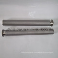 Stainless steel pleated filter elements sintered metal filter